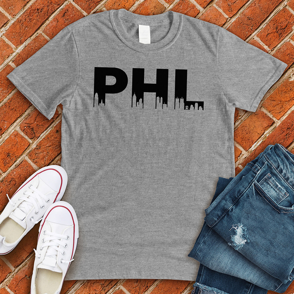 Philadelphia-city Active T-Shirt for Sale by chaterinej