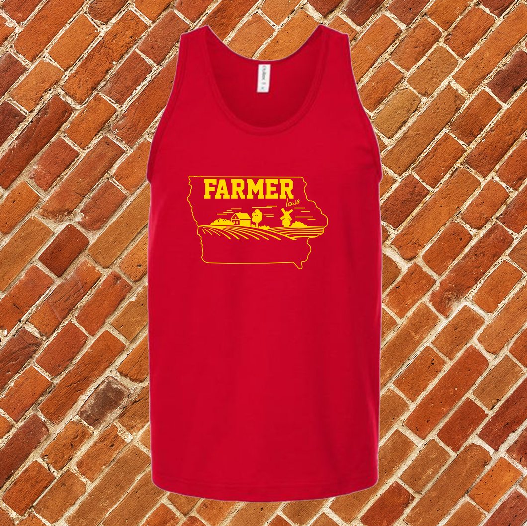 Iowa Farmer Unisex Tank Top