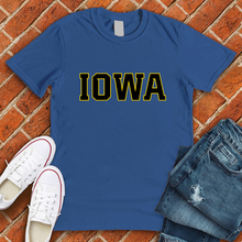 Load image into Gallery viewer, Yellow And Black Iowa Tee
