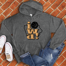 Load image into Gallery viewer, Iowa Basketball Hoodie
