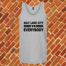 Load image into Gallery viewer, Salt Lake City vs Everybody Unisex Tank Top
