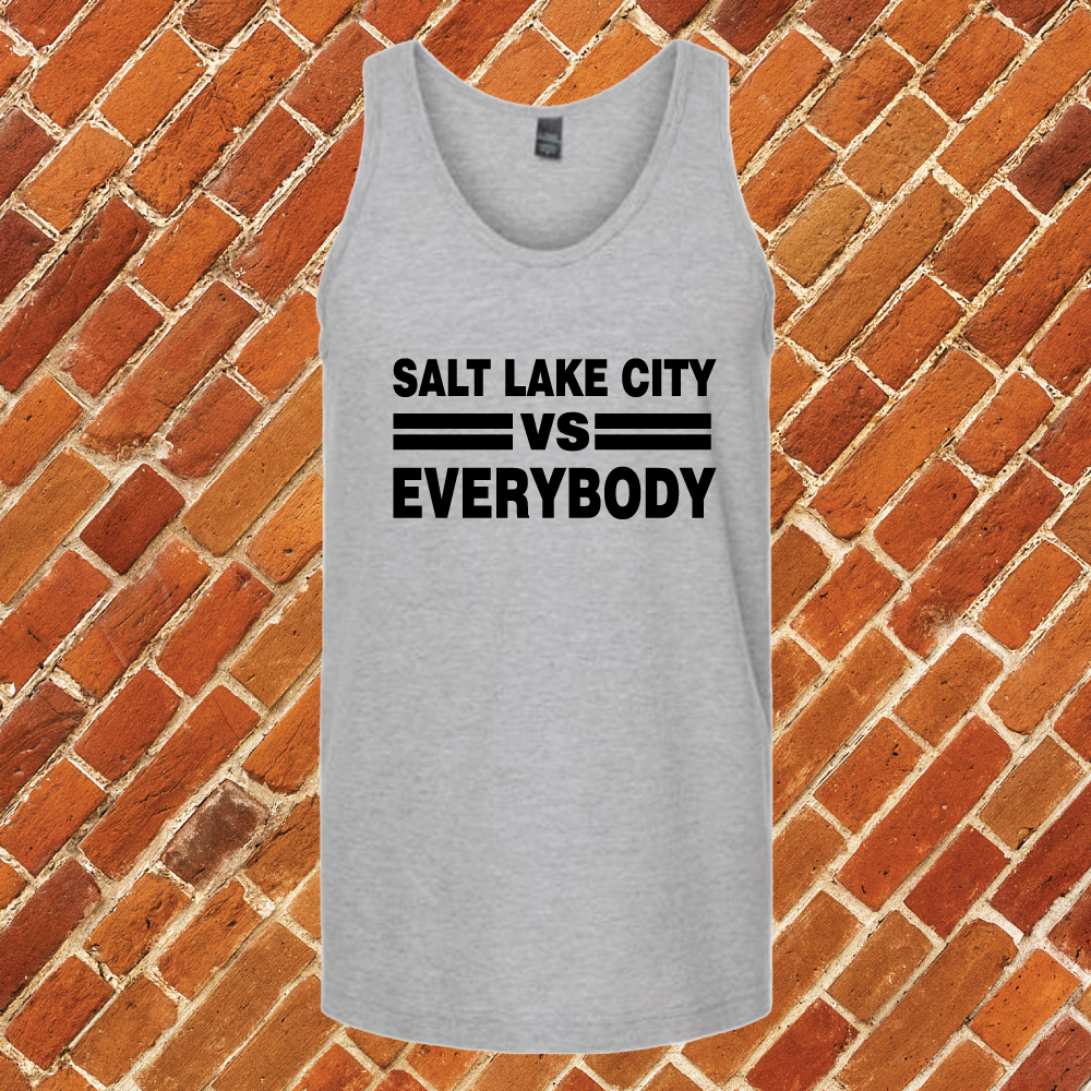 Salt Lake City vs Everybody Unisex Tank Top