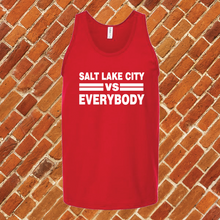 Load image into Gallery viewer, Salt Lake City vs Everybody Unisex Tank Top
