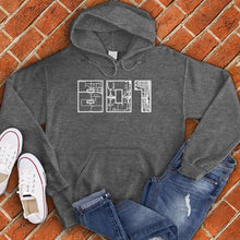 Load image into Gallery viewer, 801 Map Hoodie
