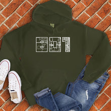 Load image into Gallery viewer, 801 Map Hoodie
