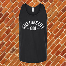 Load image into Gallery viewer, Salt Lake City 801 Unisex Tank Top
