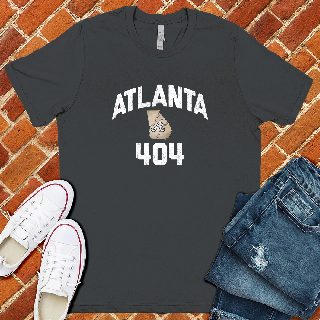 Atlanta 404 Baseball Tee