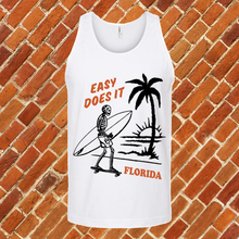 Load image into Gallery viewer, Easy Does It Florida Unisex Tank Top
