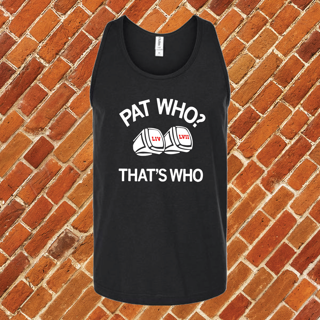 That's Who Unisex Tank Top