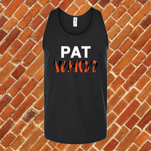 Load image into Gallery viewer, Pat Who? Unisex Tank Top
