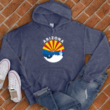 Load image into Gallery viewer, Arizona Flag circle Hoodie
