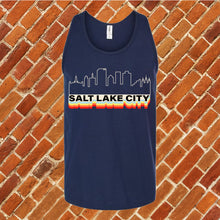 Load image into Gallery viewer, Retro Salt Lake City Unisex Tank Top
