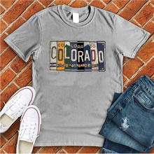 Load image into Gallery viewer, Colorado License Plate Tee
