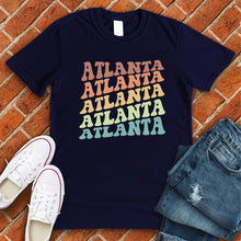 Load image into Gallery viewer, Atlanta Pastel Repeat Tee
