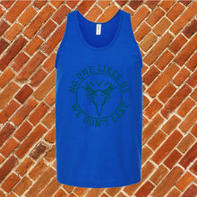 Load image into Gallery viewer, No One Likes Us We Don&#39;t Care Unisex Tank Top
