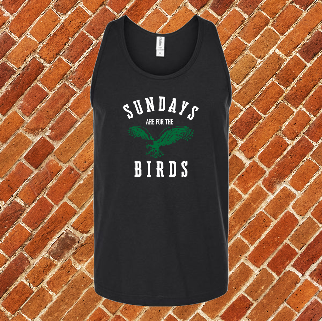 Sundays Are For The Birds Unisex Tank Top