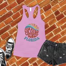 Load image into Gallery viewer, Forever Chasing Sunsets Florida Women&#39;s Tank Top
