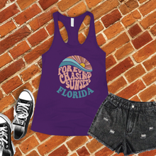 Load image into Gallery viewer, Forever Chasing Sunsets Florida Women&#39;s Tank Top
