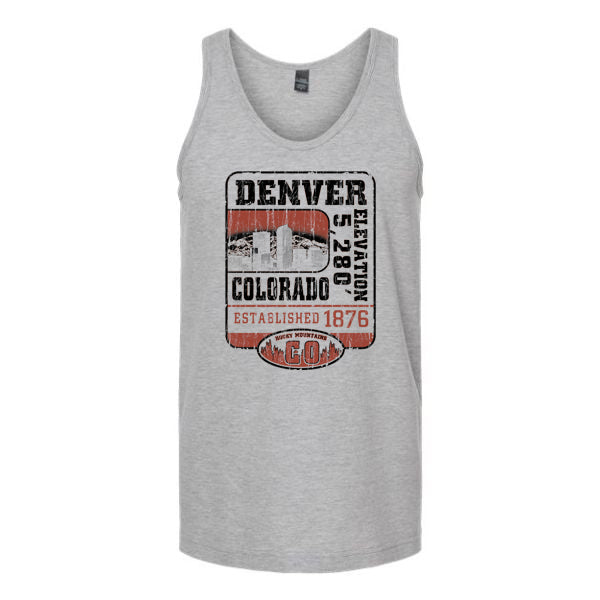 Denver Skyline & Elevation Unisex Tank Top