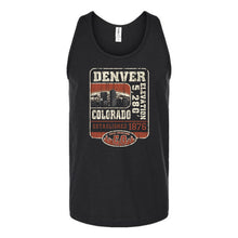 Load image into Gallery viewer, Denver Skyline &amp; Elevation Unisex Tank Top
