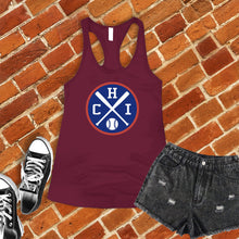 Load image into Gallery viewer, CHI Baseball Emblem Women&#39;s Tank Top
