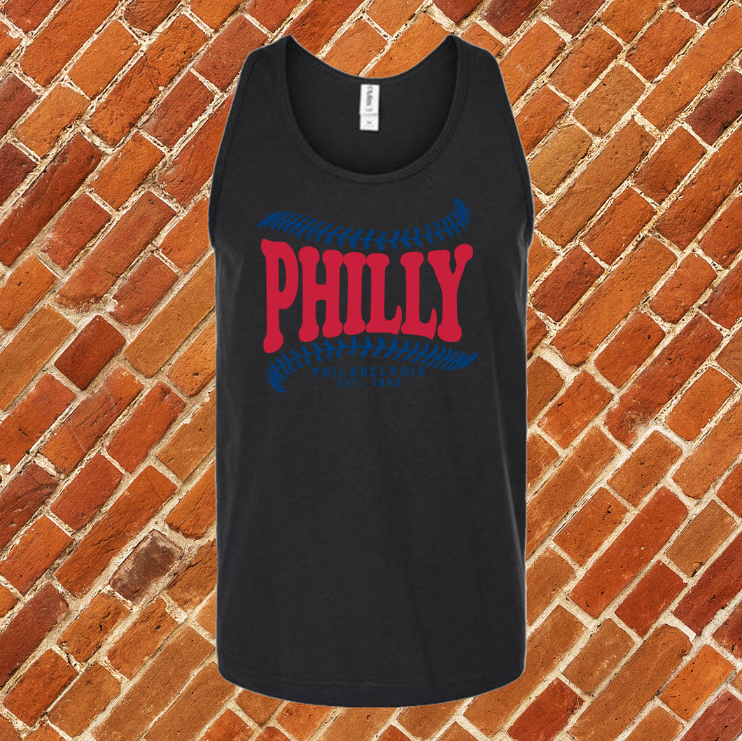 Philly In Baseball Unisex Tank Top
