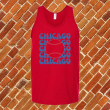 Load image into Gallery viewer, Chicago Repeat Baseball Unisex Tank Top
