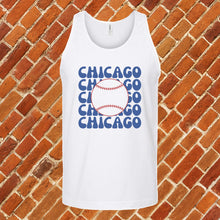 Load image into Gallery viewer, Chicago Repeat Baseball Unisex Tank Top
