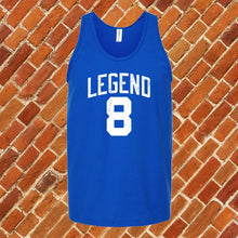 Load image into Gallery viewer, Baltimore Legend #8 Unisex Tank Top
