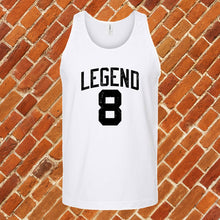 Load image into Gallery viewer, Baltimore Legend #8 Unisex Tank Top
