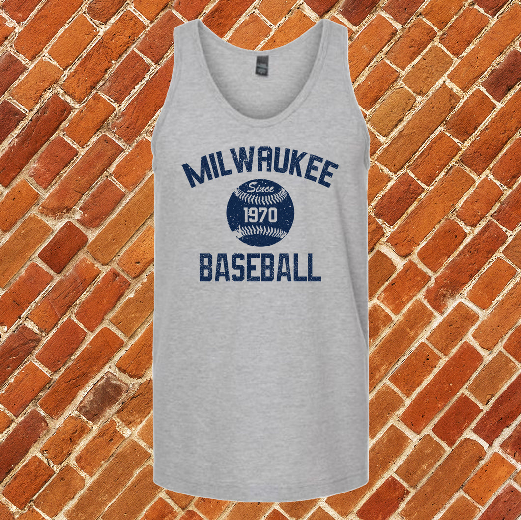 Milwaukee Baseball Unisex Tank Top