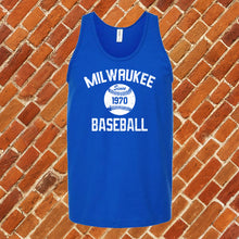 Load image into Gallery viewer, Milwaukee Baseball Unisex Tank Top
