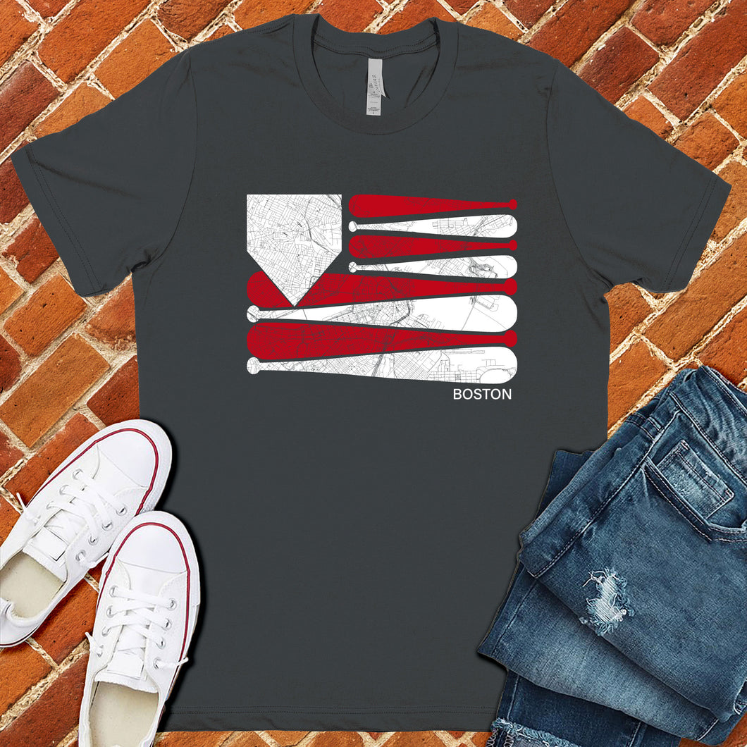 Boston Baseball Flag Tee