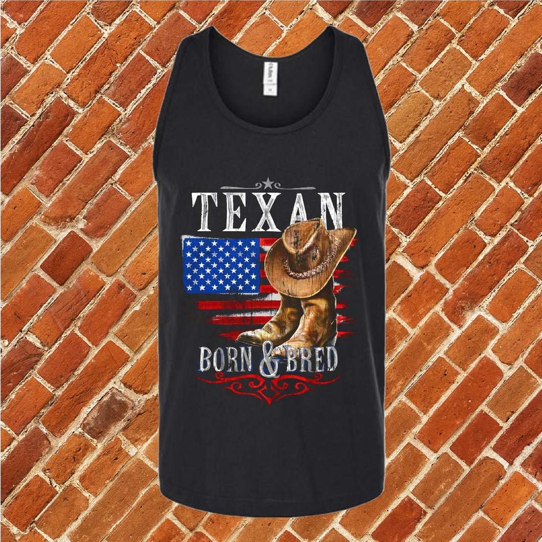 Texan Born & Bred Unisex Tank Top