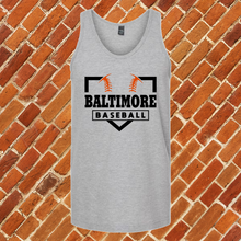 Load image into Gallery viewer, Baltimore Homeplate  Unisex Tank Top
