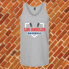 Load image into Gallery viewer, Los Angeles Homeplate Unisex Tank Top
