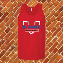 Load image into Gallery viewer, Los Angeles Homeplate Unisex Tank Top
