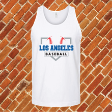 Load image into Gallery viewer, Los Angeles Homeplate Unisex Tank Top
