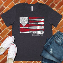 Load image into Gallery viewer, Philadelphia Baseball Flag Tee
