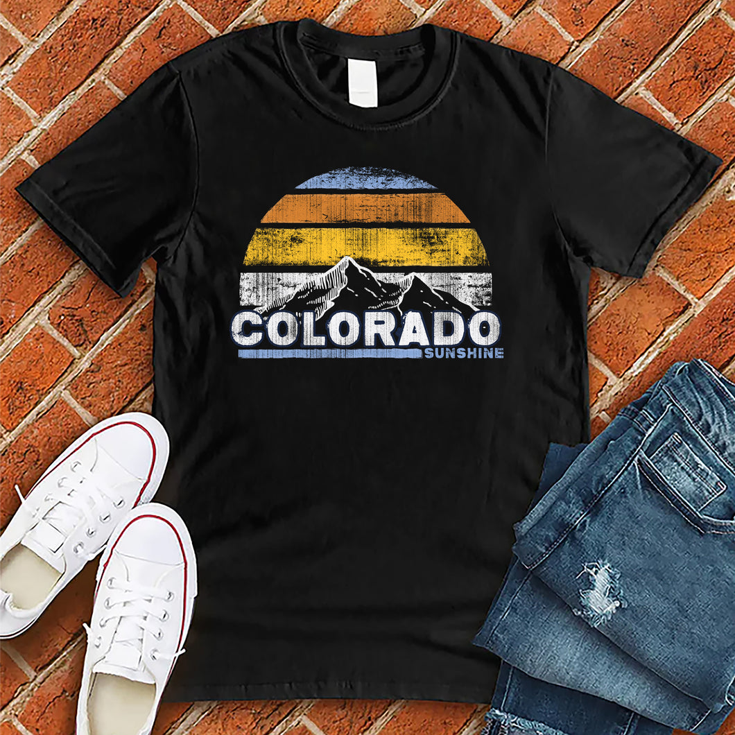 Colorado Sunshine Distressed Tee