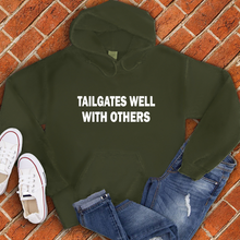 Load image into Gallery viewer, Tailgates Well With Others Hoodie
