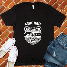 Load image into Gallery viewer, Chicago Bears Skyline And Flag Tee
