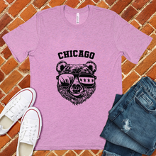 Load image into Gallery viewer, Chicago Bears Skyline And Flag Tee
