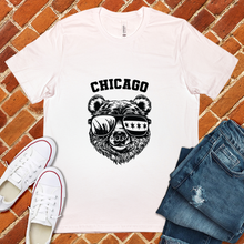 Load image into Gallery viewer, Chicago Bears Skyline And Flag Tee
