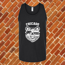 Load image into Gallery viewer, Chicago Bears Skyline And Flag Unisex Tank Top
