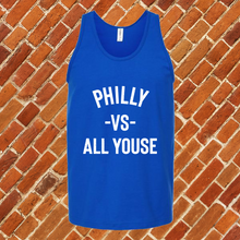 Load image into Gallery viewer, Philly vs All Youse Unisex Tank Top
