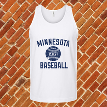 Load image into Gallery viewer, Minnesota Baseball Unisex Tank Top
