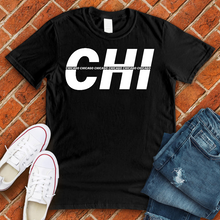 Load image into Gallery viewer, CHI Stripe Alternate Tee
