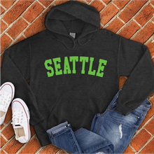 Load image into Gallery viewer, Seattle Green Hoodie
