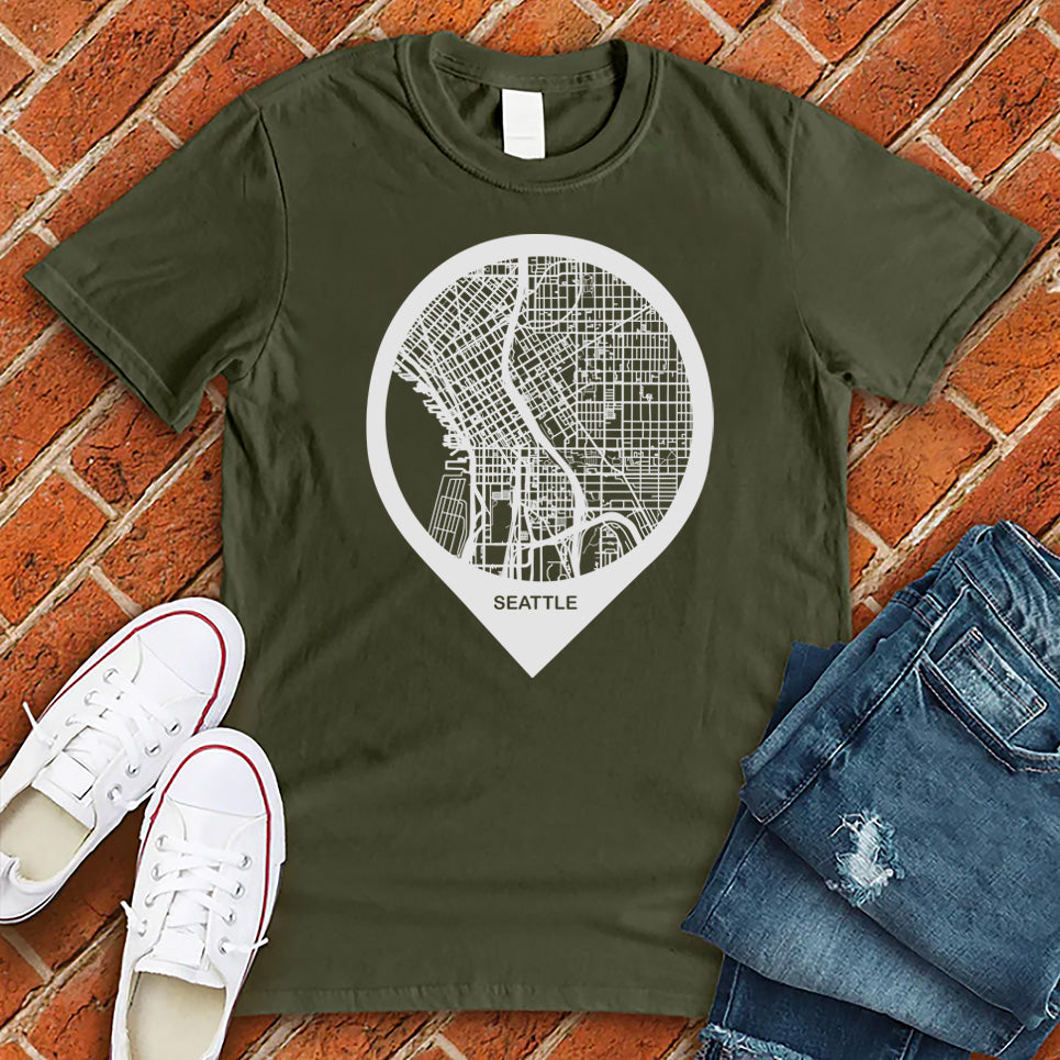 Seattle Map Tee